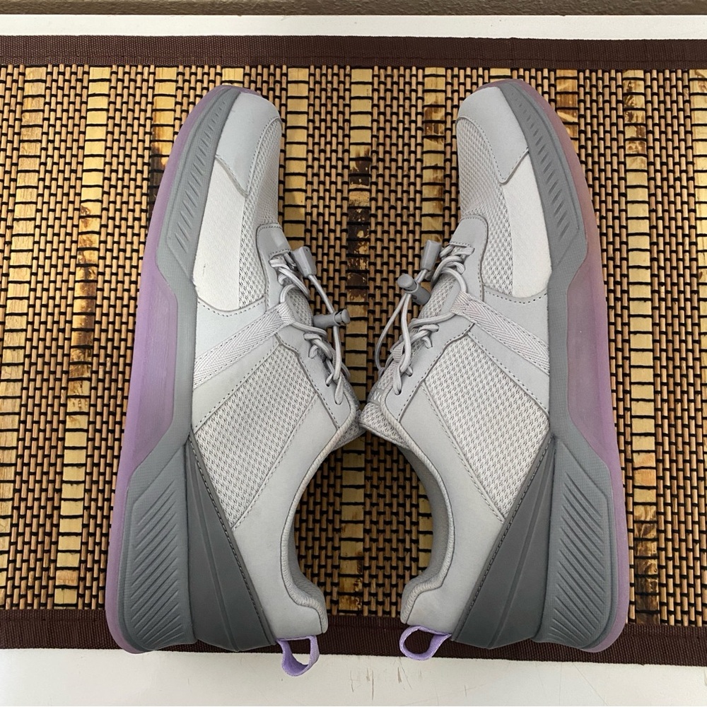Vionic Sample Sneakers Womens 8 Gray Walking Comfort Orthotic Support Shoes - Picture 10 of 13